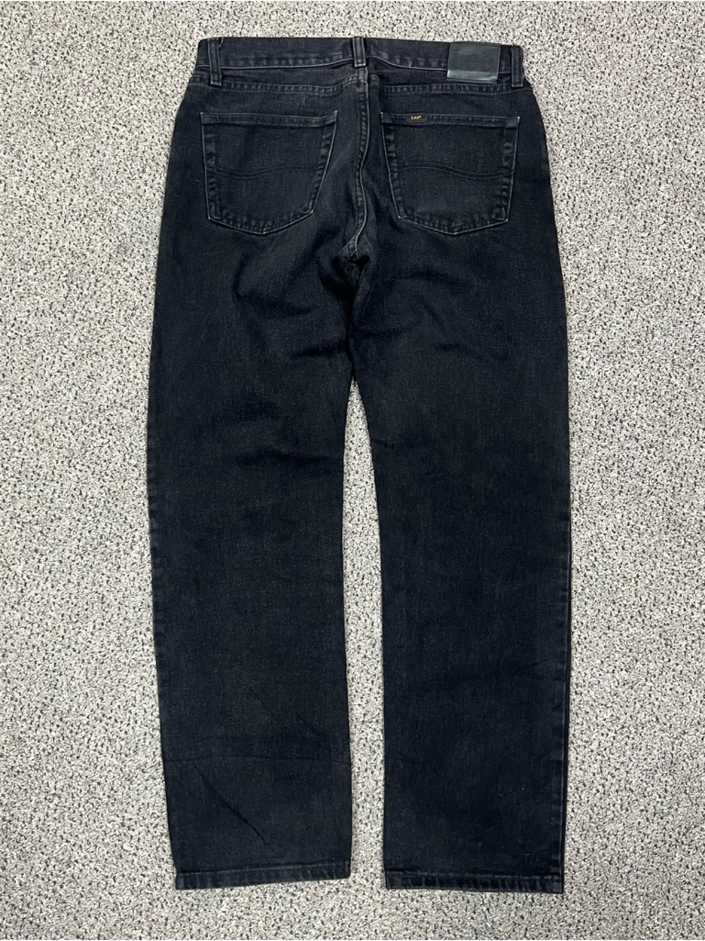 Vtg Black Denim Lee Jeans
